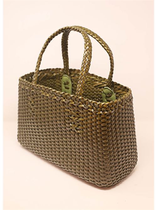Leather shoulder bag Laboratorio Capri | 034GREEN